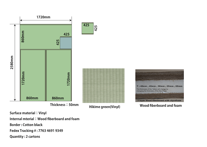 Personalized Tatami Layout Proposal Example 2