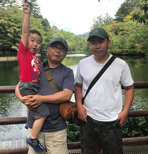 Takashi and Hikaru Morita