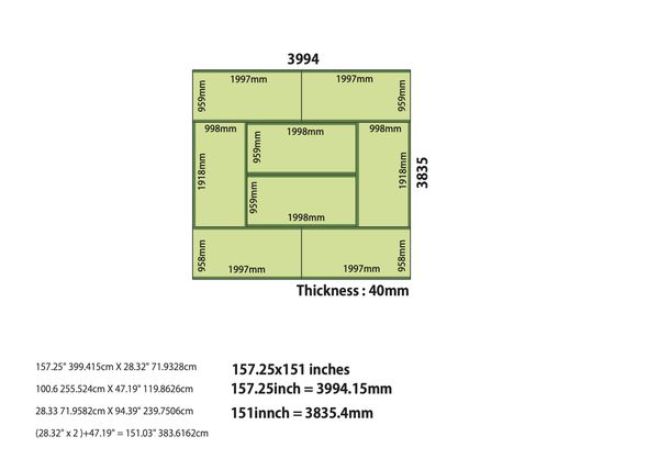 Custom tatami layout proposal for a client room