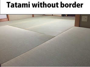 Tatami without border