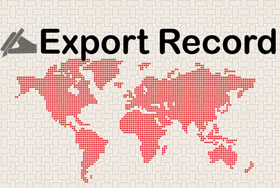 Export record of tatami