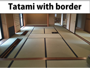 Tatami with border